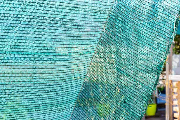 تصویر 4 از توری سایبان سبز با ضخامت مقاوم ایجاد سایه در فضای باز